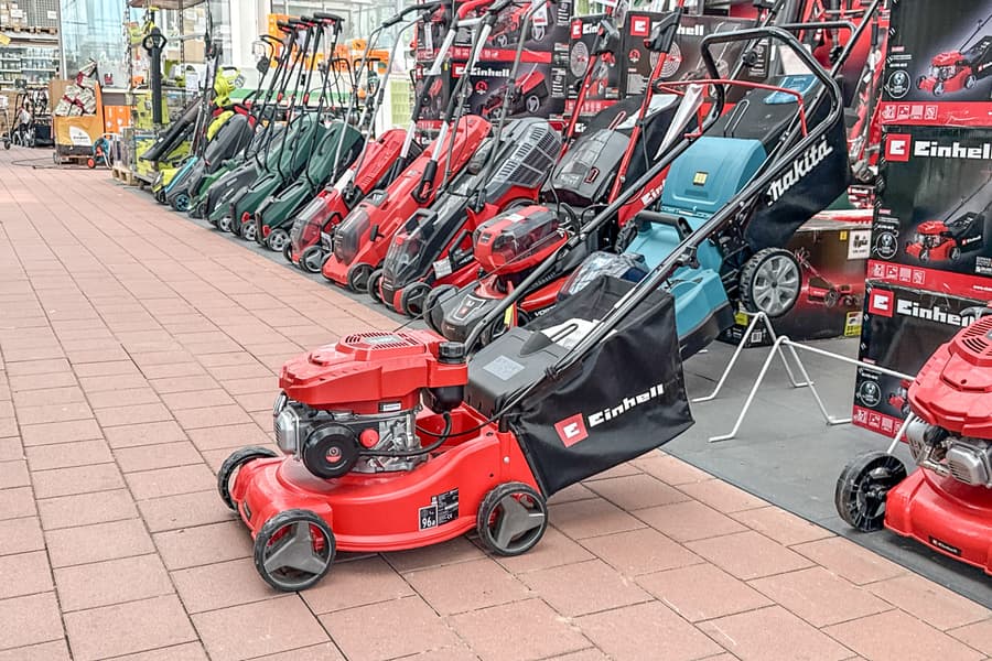 Benzin Rasenmäher Einhell GC-PM 40/2